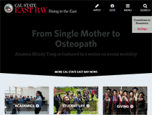 Tablet Screenshot of calstate-eastbay.com